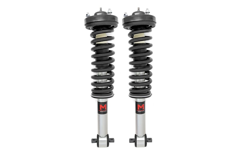 Rough Country M1 Loaded Strut Pair 4" Ford F-150 4WD 2014-2025