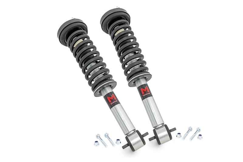 Rough Country M1 Loaded Strut Pair 4" Ford F-150 4WD 2014-2025