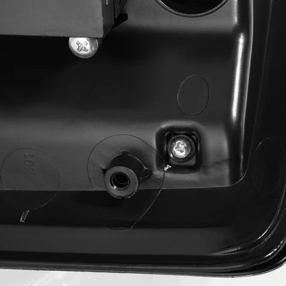 AlphaRex 07-08 Dodge Ram1500/07-09 Dodge Ram 2500+3500 Luxx-Series LED Tail Lights(Pair) Black/Red