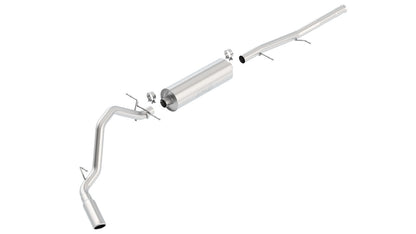 Borla 09-13 Chevrolet Silverado/GMC Sierra 1500 4.8L/5.3L/6.0L Side Exit Catback Exhaust
