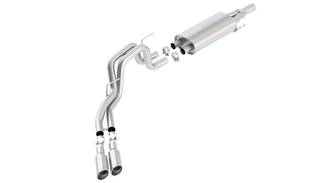 Borla 10-14 Ford F-150 SVT Raptor 6.2L-8cyl SS Catback Exhaust