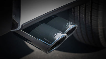 Borla 15-16 Ford F-150 3.5L EcoBoost Ext. Cab Std. Bed Black Chrome CB Exhaust ATAK Truck Side Exit