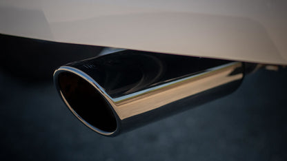 Borla 14-18 Toyota Tundra 4.6L/5.7L V8 AT 2&4WD Crew Max Cat-Back Touring Exhaust - Black Chrome Tip