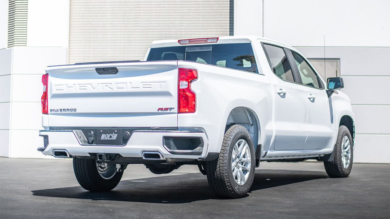 Borla 2019 Chevy Silverado 1500 5.3L V8 CC SB 147.4in WB Touring Cat-Back (Use Fact Fascia Tips)