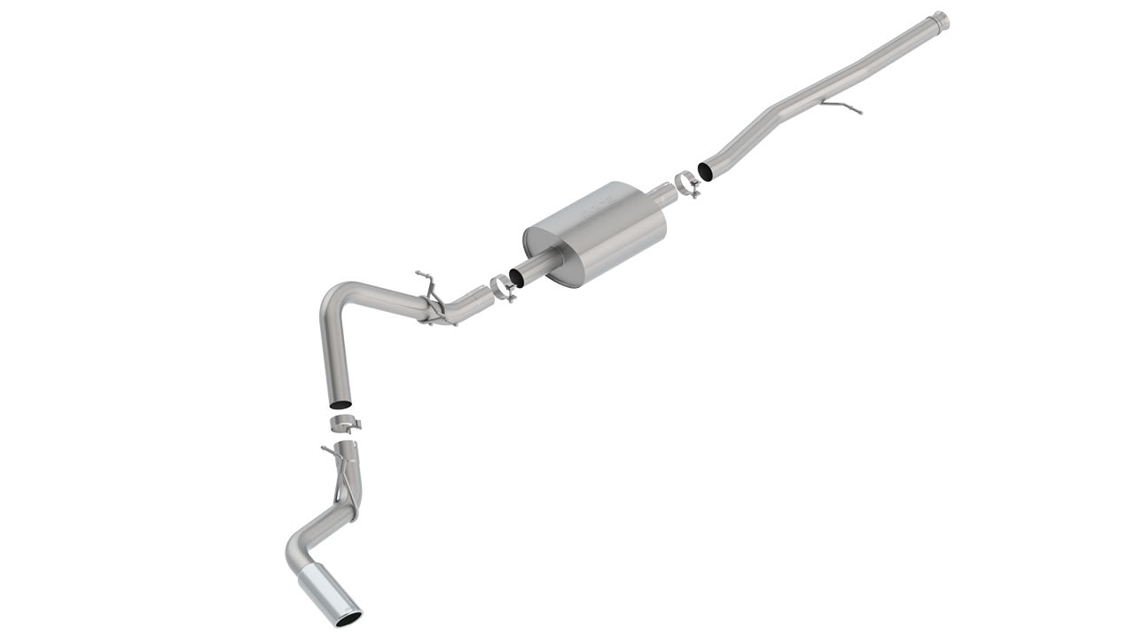 Borla 2019 Silv/Sierra C/B Exhaust S-Type 1500 5.3L V8 AT 2&4WD EC STB(78.8) CC SB(69.3) 147.4 WB