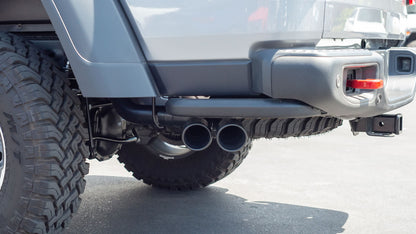 Borla 2020 Jeep Gladiator JT 3.6L V6 AT/MT AWD 2.75-2in ATAK Catback Ceramic Blk Tailpipe & Tips