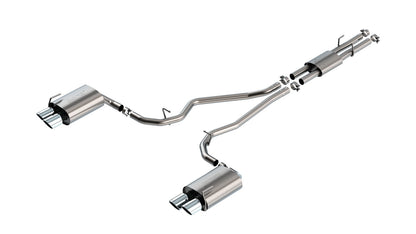 Borla 2020 Ford Explorer ST 3.0L V6 2.25in ATAK Exhaust - Chrome Tips