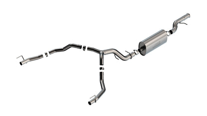 Borla 21-22 Cadillac Escalade 6.2L V8 2/4WD 4DR Touring Cat-Back Exhaust w/ Factory Bezel Tips