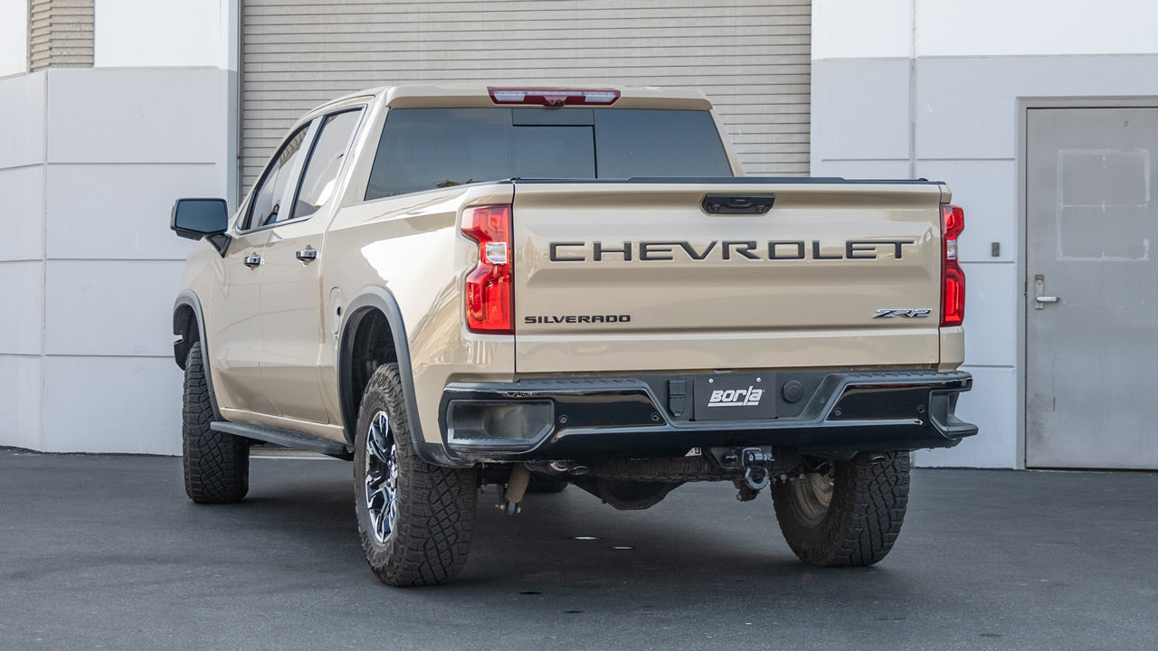 Borla 22-23 Chevrolet Silverado 1500 ZR2 & AT4X 6.2L CC SB 147.5in WB Touring Cat-Back