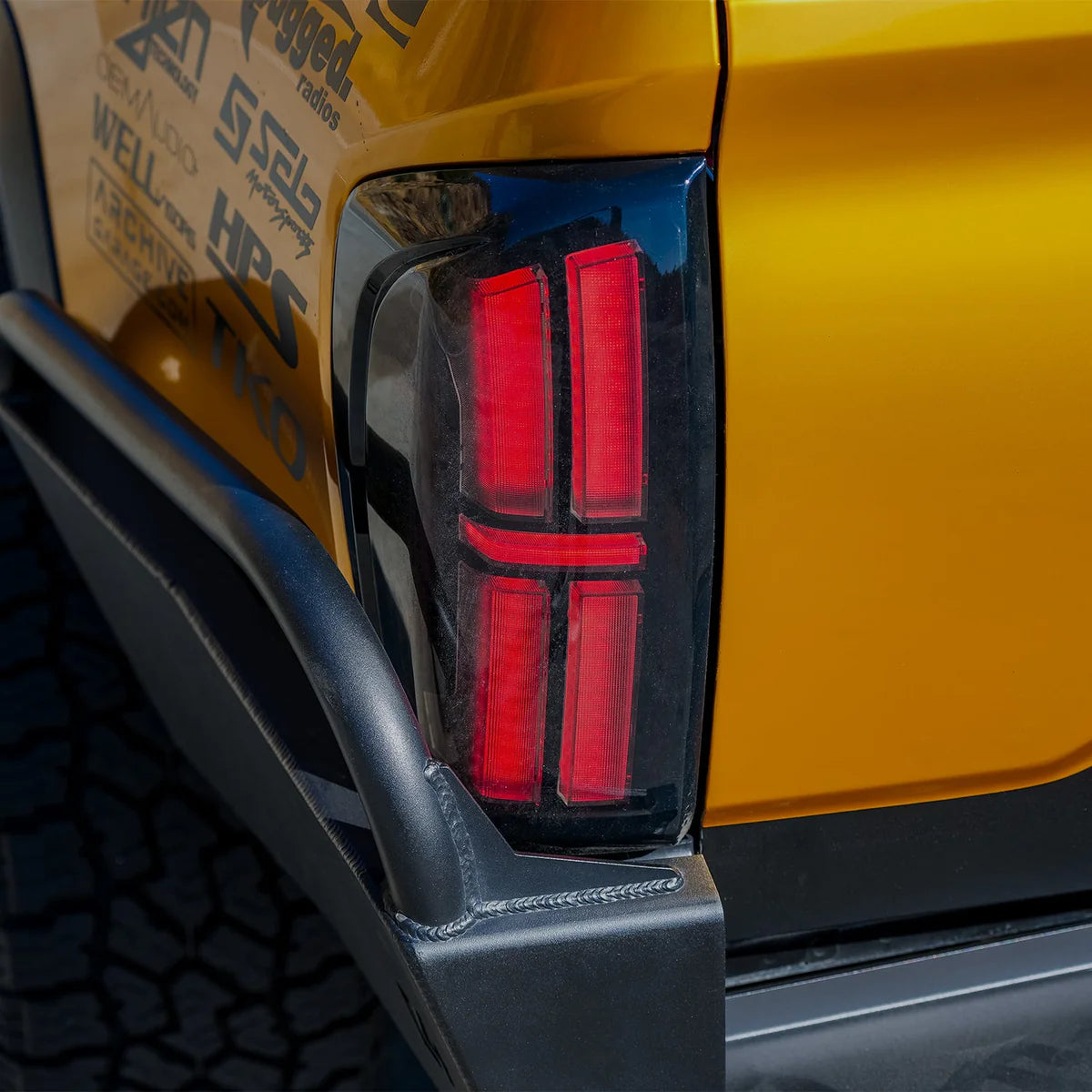 AlphaRex 16-23 Toyota Tacoma/Tundra NOVA-Series Prismatic LED Tail Lights Black