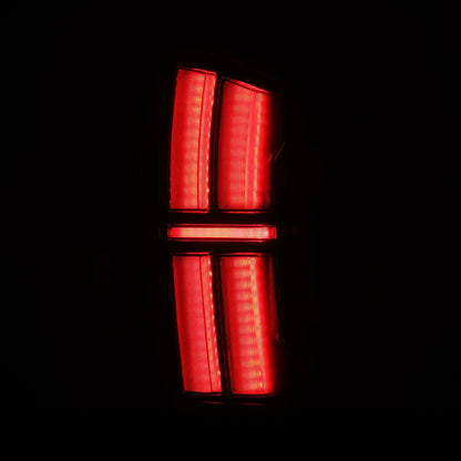 AlphaRex 16-23 Toyota Tacoma/Tundra NOVA-Series Prismatic LED Tail Lights Black