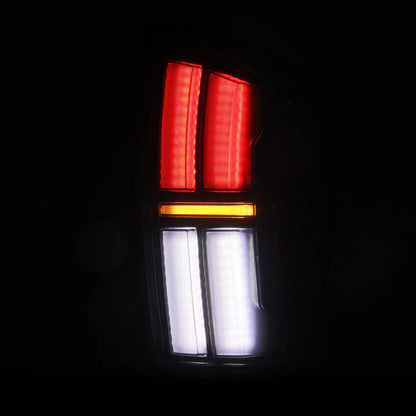 AlphaRex 16-23 Toyota Tacoma/Tundra NOVA-Series Prismatic LED Tail Lights Black