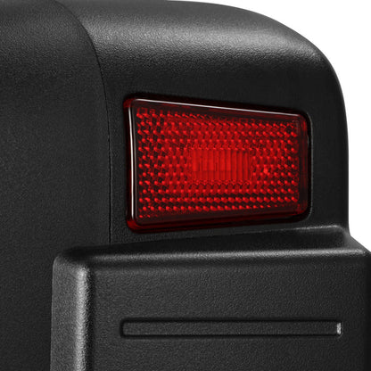 AlphaRex 2018+ Jeep Wrangler JL NOVA-Series Prismatic LED Tail Lights - Black/Red