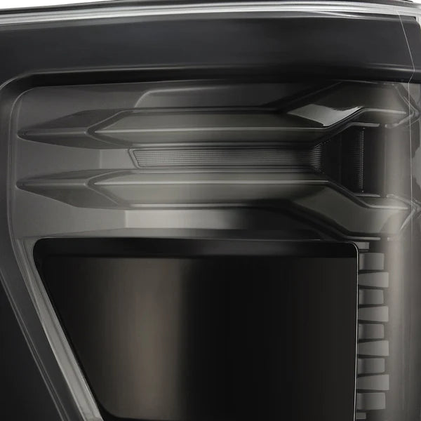 AlphaRex 24-25 Ford F150 LUXX LED Taillight - Alpha Black
