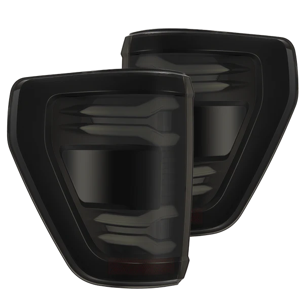 AlphaRex 24-25 Ford F150 LUXX LED Taillight - Black