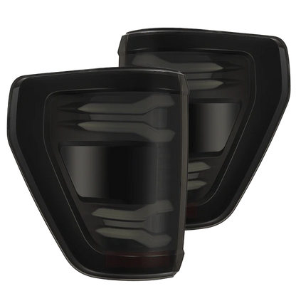 AlphaRex 24-25 Ford F150 LUXX LED Taillight - Black