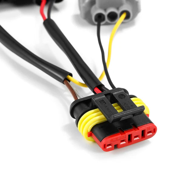 AlphaRex 22-23 Toyota Tundra/Sequoia Stock LED Projector to ARX Headlight Wiring Converter (Pair)