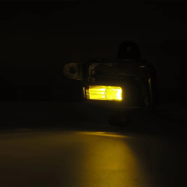 AlphaRex 22-25 GMC Sierra 1500 LED Fog Lights - White/Amber