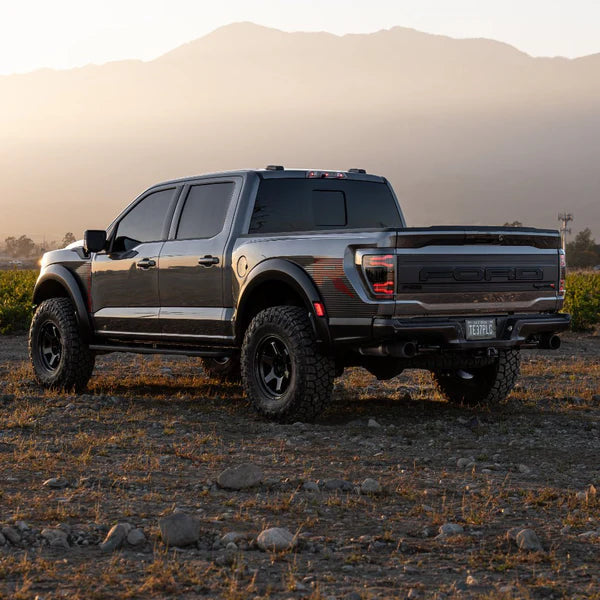 AlphaRex 24-25 Ford F150 LUXX LED Taillight - Alpha Black