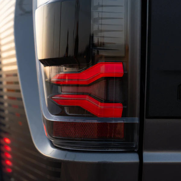AlphaRex 24-25 Ford F150 LUXX LED Taillight - Black
