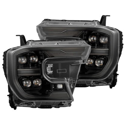 AlphaRex 24-26 Ford Ranger NOVA LED Proj Headlights Alpha Blk w/Activ Light/Seq Signal/Switchback