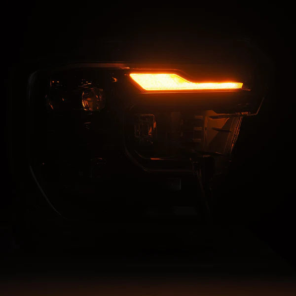 AlphaRex 24-26 Ford Ranger NOVA LED Proj Headlights Alpha Blk w/Activ Light/Seq Signal/Switchback