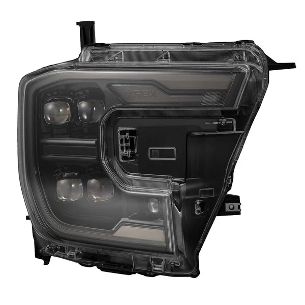 AlphaRex 24-26 Ford Ranger NOVA LED Proj Headlights Alpha Blk w/Activ Light/Seq Signal/Switchback