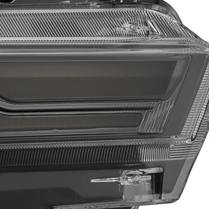 AlphaRex 24-26 Ford Ranger NOVA LED Proj Headlights Alpha Blk w/Activ Light/Seq Signal/Switchback