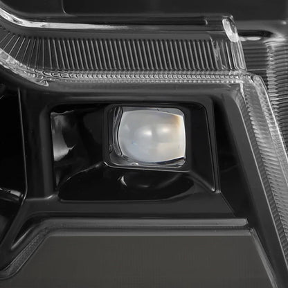 AlphaRex 24-26 Ford Ranger NOVA LED Proj Headlights Alpha Blk w/Activ Light/Seq Signal/Switchback