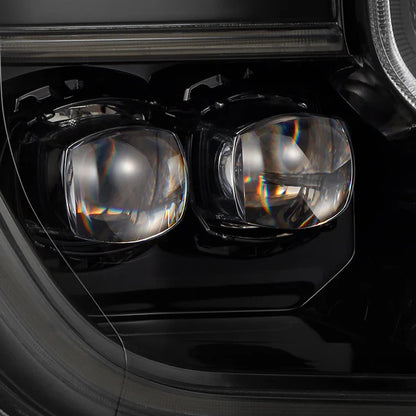 AlphaRex 24-26 Ford Ranger NOVA LED Proj Headlights Alpha Blk w/Activ Light/Seq Signal/Switchback