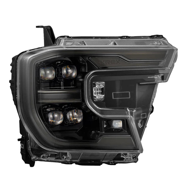 AlphaRex 24-26 Ford Ranger NOVA LED Proj Headlights Alpha Blk w/Activ Light/Seq Signal/Switchback