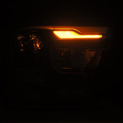 AlphaRex 24-26 Ford Ranger NOVA LED Proj Headlights Blk w/Activ Light/Seq Signal/Switchback