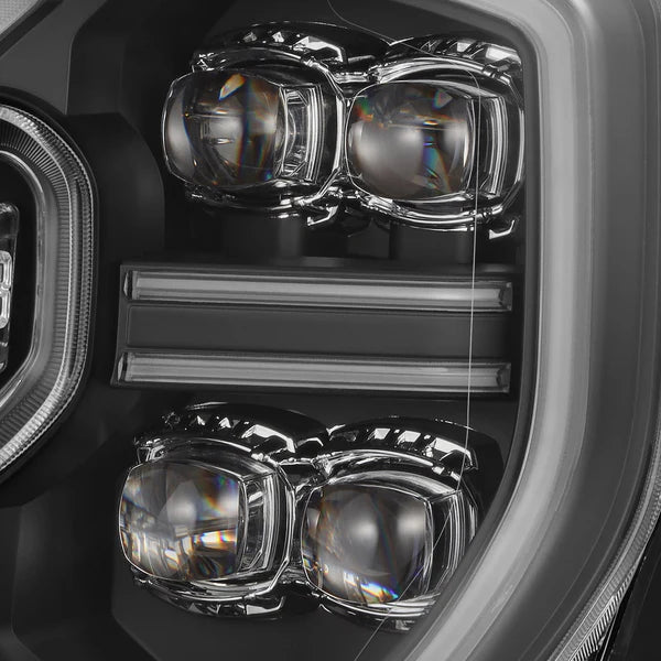 AlphaRex 24-26 Ford Ranger NOVA LED Proj Headlights Blk w/Activ Light/Seq Signal/Switchback