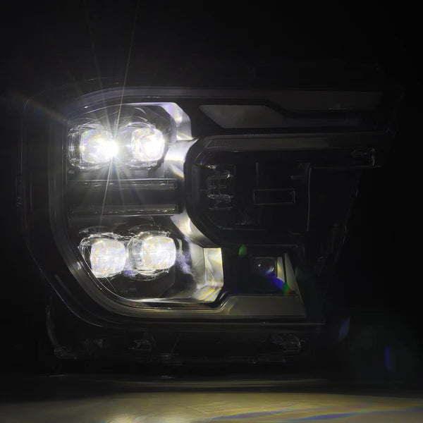 AlphaRex 24-26 Ford Ranger NOVA LED Proj Headlights Blk w/Activ Light/Seq Signal/Switchback