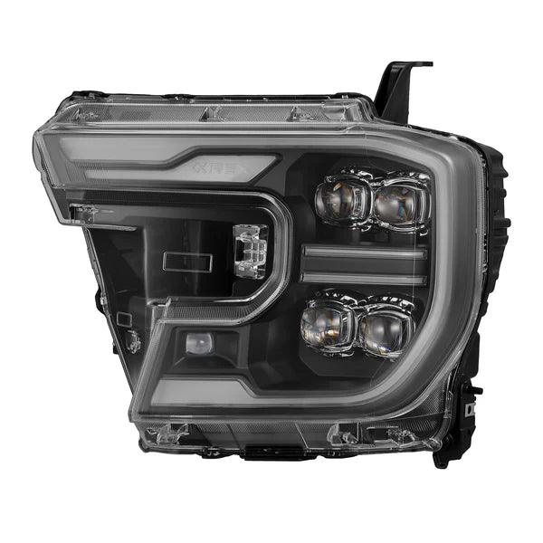 AlphaRex 24-26 Ford Ranger NOVA LED Proj Headlights Blk w/Activ Light/Seq Signal/Switchback