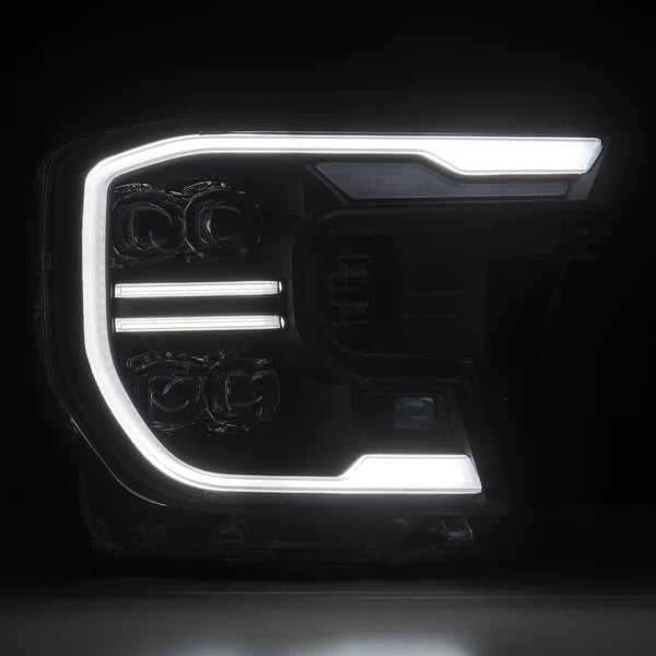 AlphaRex 24-26 Ford Ranger NOVA LED Proj Headlights Blk w/Activ Light/Seq Signal/Switchback