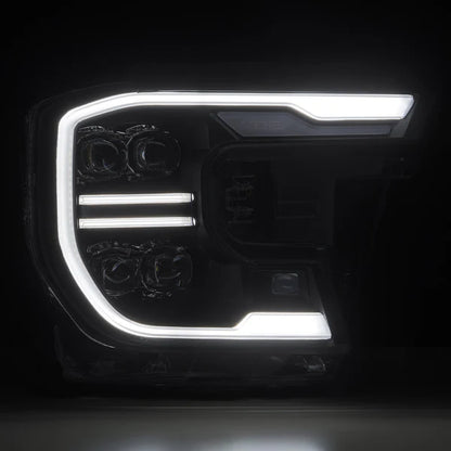 AlphaRex 24-26 Ford Ranger NOVA LED Proj Headlights Blk w/Activ Light/Seq Signal/Switchback