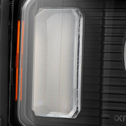 AlphaRex 24-26 Toyota LC Heritage LUXX LED Proj Headlight Blk w/Activ Light/Seq Signal/Switchback