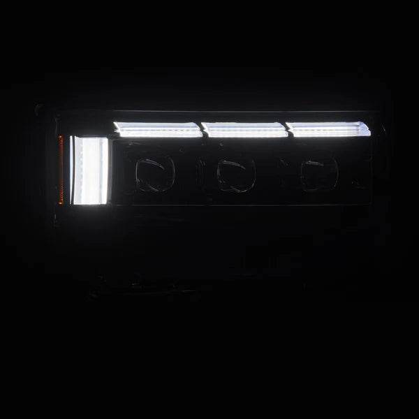 AlphaRex 24-26 Toyota LC250 NOVA LED Proj Headlight Alpha Blk w/Activ Light/Seq Signal/Switchback