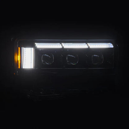AlphaRex 24-26 Toyota LC250 NOVA LED Proj Headlight Alpha Blk w/Activ Light/Seq Signal/Switchback