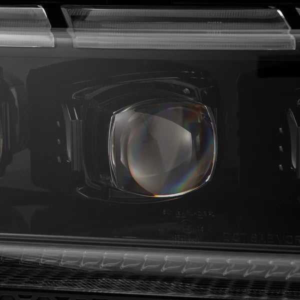 AlphaRex 24-26 Toyota LC250 NOVA LED Proj Headlight Alpha Blk w/Activ Light/Seq Signal/Switchback
