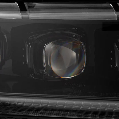 AlphaRex 24-26 Toyota LC250 NOVA LED Proj Headlight Alpha Blk w/Activ Light/Seq Signal/Switchback