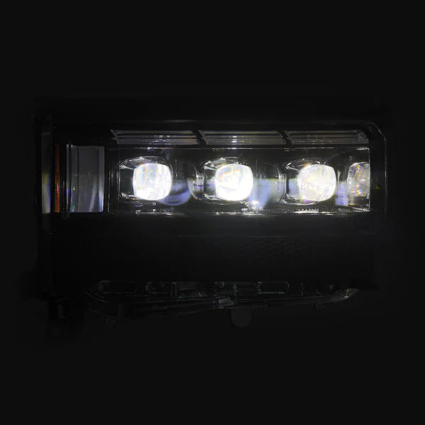 AlphaRex 24-26 Toyota LC250 NOVA LED Proj Headlight Blk w/Activ Light/Seq Signal/Switchback