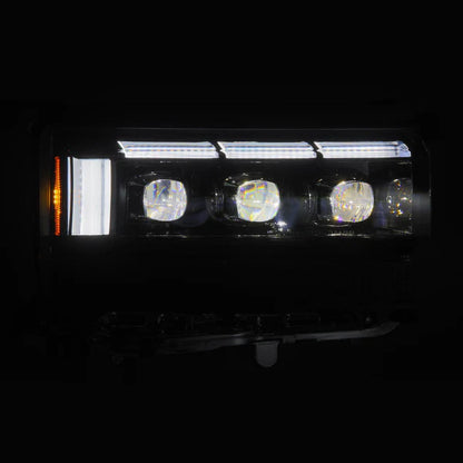 AlphaRex 24-26 Toyota LC250 NOVA LED Proj Headlight Blk w/Activ Light/Seq Signal/Switchback