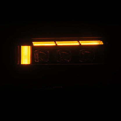 AlphaRex 24-26 Toyota LC250 NOVA LED Proj Headlight Blk w/Activ Light/Seq Signal/Switchback