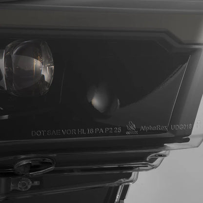 AlphaRex 25-26 Dodge Ram 1500 NOVA LED Proj Headlights- Alpha-Black w/Activ Lit/Seq Signal/Switchbk