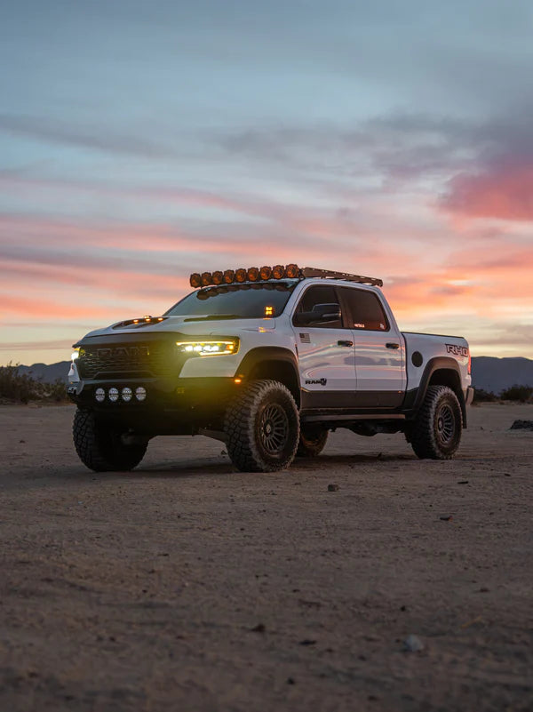 AlphaRex 25-26 Dodge Ram 1500 NOVA LED Proj Headlights- Black w/Activ Lit/ Seq Signal/Switchbk DRL