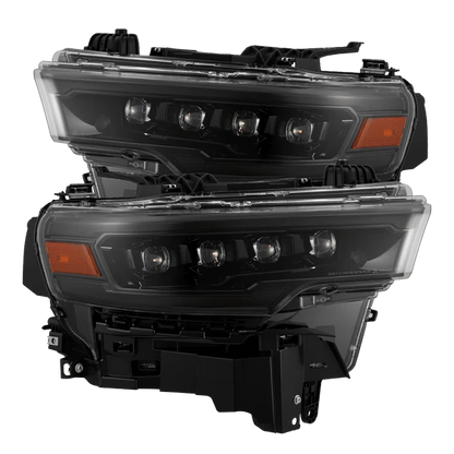 AlphaRex 25-26 Dodge Ram 1500 NOVA LED Proj Headlights- Alpha-Black w/Activ Lit/Seq Signal/Switchbk