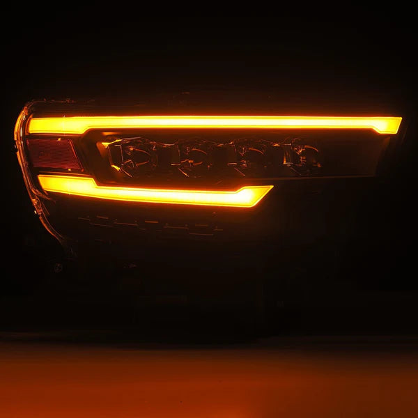 AlphaRex 25-26 Dodge Ram 1500 NOVA LED Proj Headlights- Black w/Activ Lit/ Seq Signal/Switchbk DRL