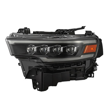AlphaRex 25-26 Dodge Ram 1500 NOVA LED Proj Headlights- Black w/Activ Lit/ Seq Signal/Switchbk DRL